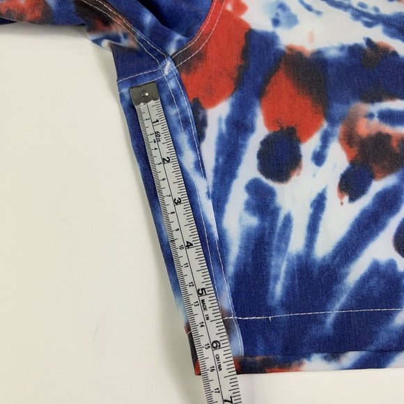 Rip Curl Laydays Mens Freeda Volley Board Shorts Blue Tie Dye Stretch S New - Picture 11 of 12